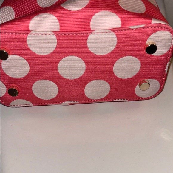 Kate Spade Pink Mini Bag with White Dots - Picture 5 of 10